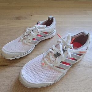 Adidas Climacool Golf Shoes Women’s Size 8 White Spikeless Golf Sneakers